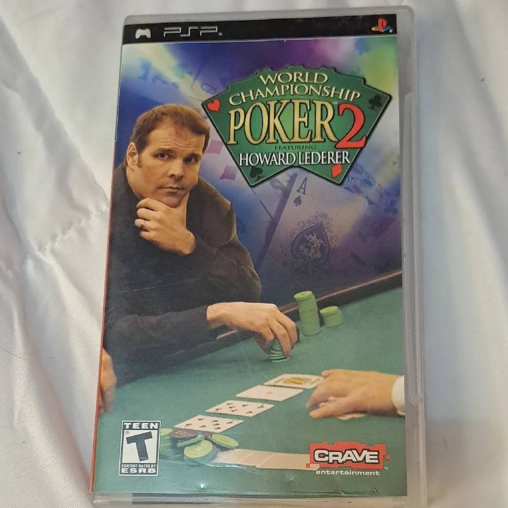 World Championship Poker 2 for PSP - Black and Green